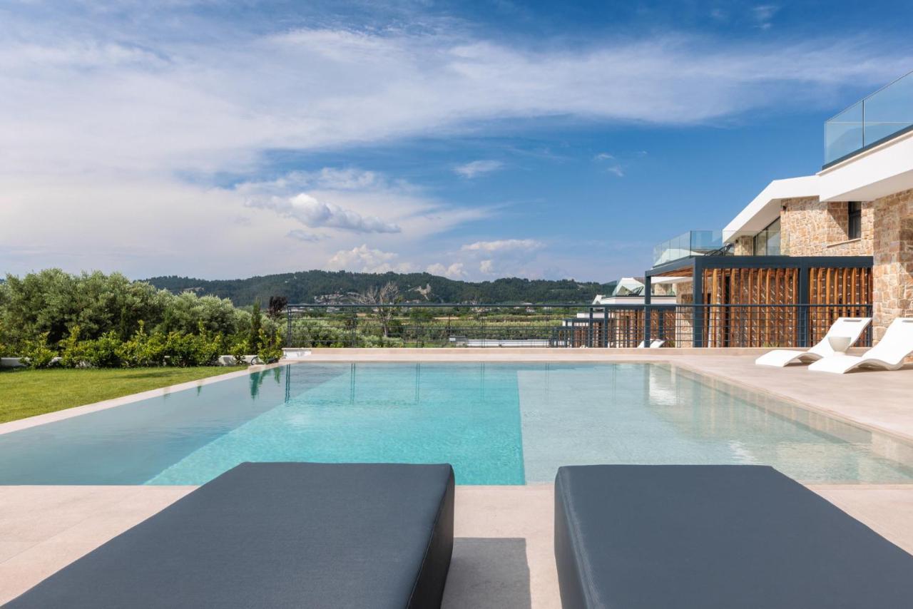 Вилла Five Senses Of Luxury Каландра Экстерьер фото
