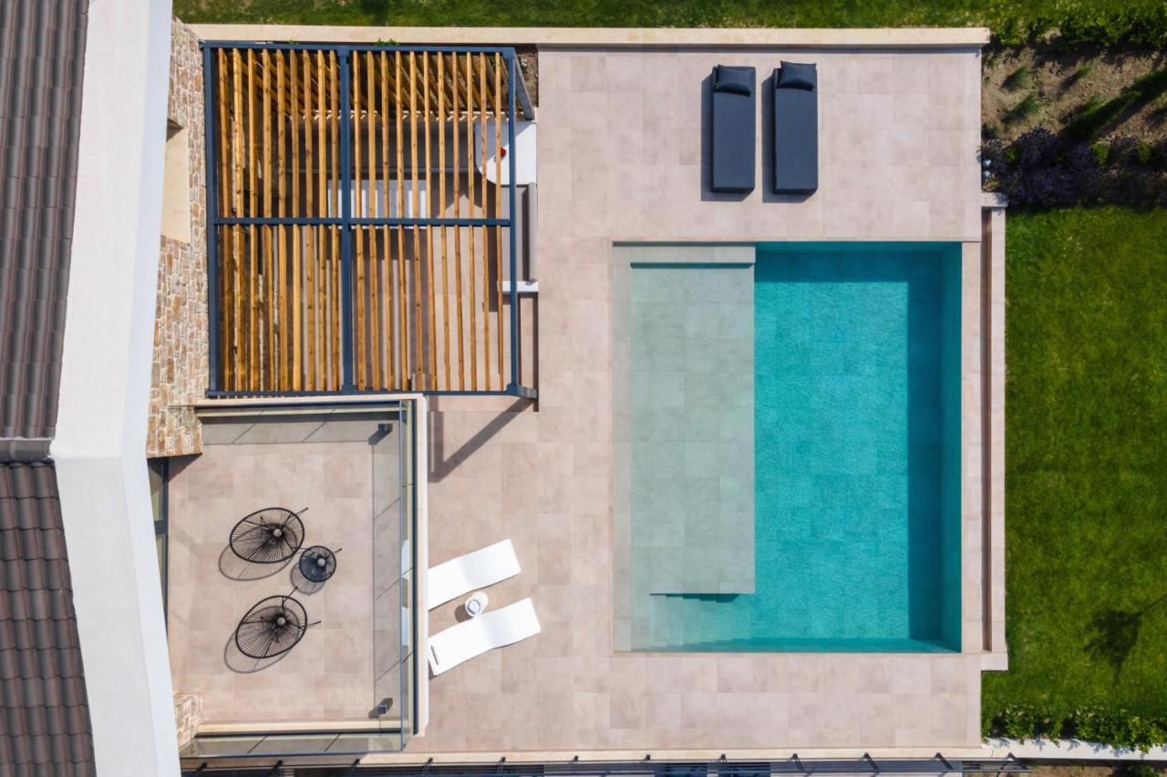 Вилла Five Senses Of Luxury Каландра Экстерьер фото