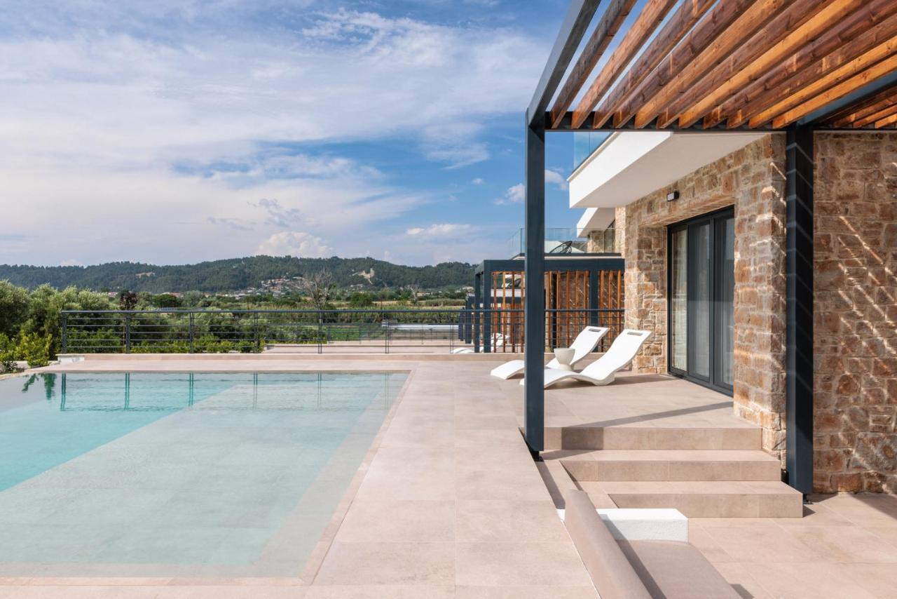 Вилла Five Senses Of Luxury Каландра Экстерьер фото